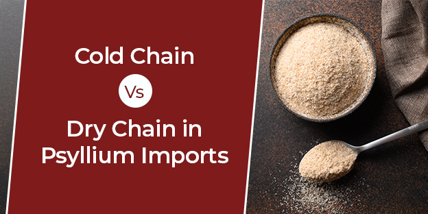 psyllium imports cold chain vs dry chains b2b guide